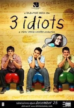 3 Idiots movie poster