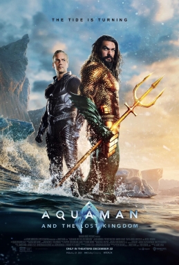 Aquaman and the Lost Kingdom movie poster
