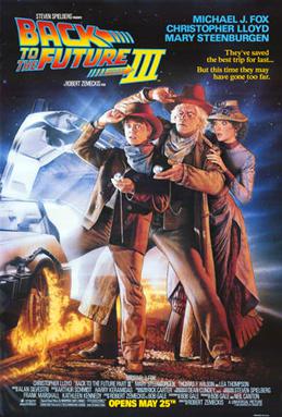 Back to the Future Part III poster