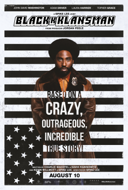 BlacKkKlansman movie poster