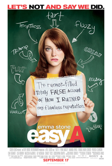 Easy A movie poster