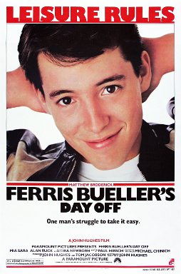 Ferris Bueller's Day Off movie poster