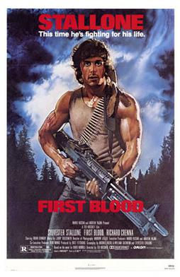 First Blood movie poster