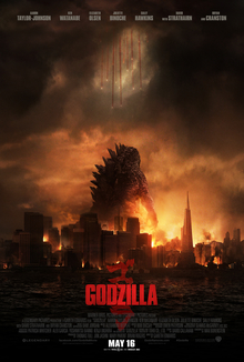 Godzilla movie poster