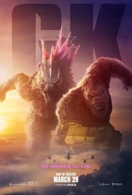Godzilla x Kong: The New Empire movie poster
