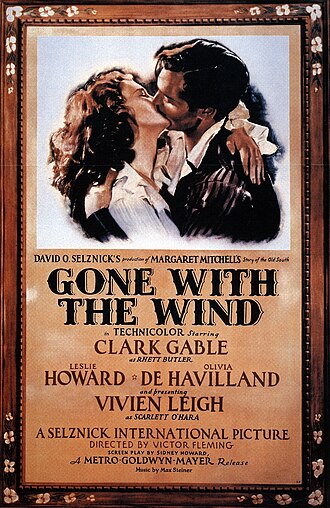 Gone with the Wind movie poster
