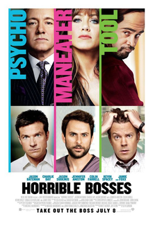Horrible Bosses movie poster