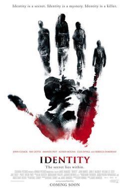 Identity movie poster