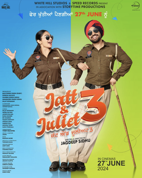Jatt & Juliet 3 movie poster