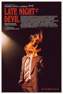 Late Night with the Devil movie poster
