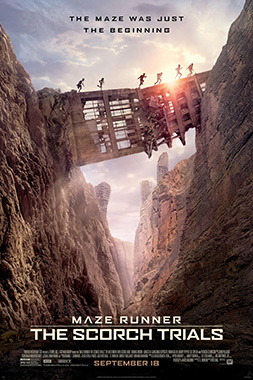 Maze Runner: The Scorch Trials movie poster