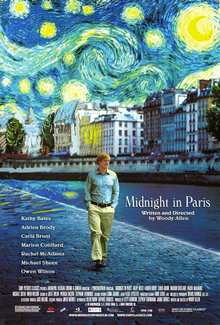 Midnight in Paris movie poster