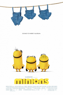 Minions movie poster