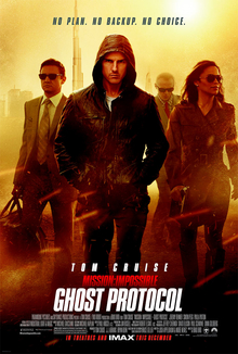 Mission: Impossible – Ghost Protocol movie poster