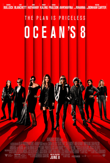 Ocean's 8 movie poster
