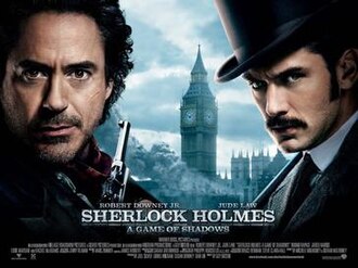 Sherlock Holmes: A Game of Shadows movie poster