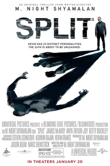 Split movie poster
