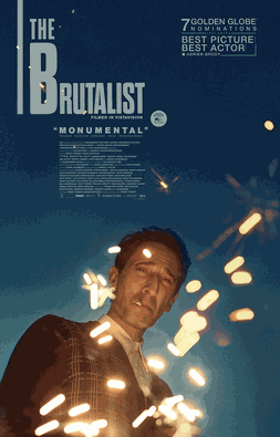 The Brutalist movie poster