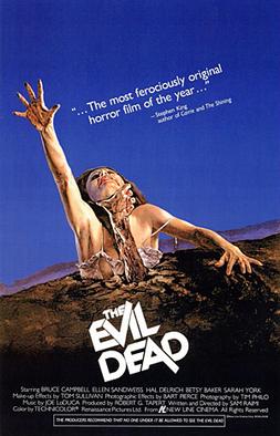 The Evil Dead movie poster