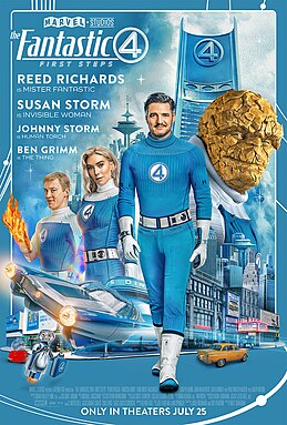 The Fantastic Four: First Steps movie poster