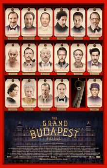 The Grand Budapest Hotel movie poster