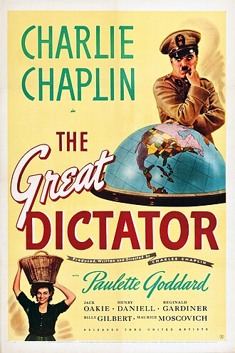 The Great Dictator movie poster