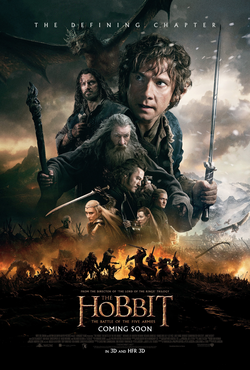 The Hobbit: The Battle of the Five Armies movie poster