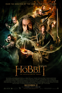 The Hobbit: The Desolation of Smaug movie poster