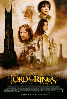 The Lord of the Rings: The Two Towers movie poster