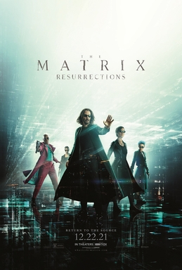 The Matrix Resurrections movie poster