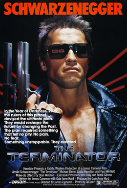 The Terminator movie poster