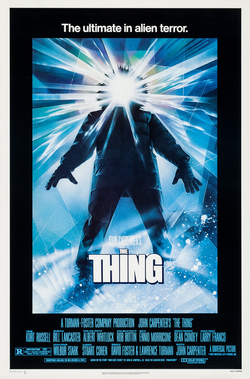 The Thing movie poster