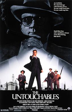 The Untouchables movie poster